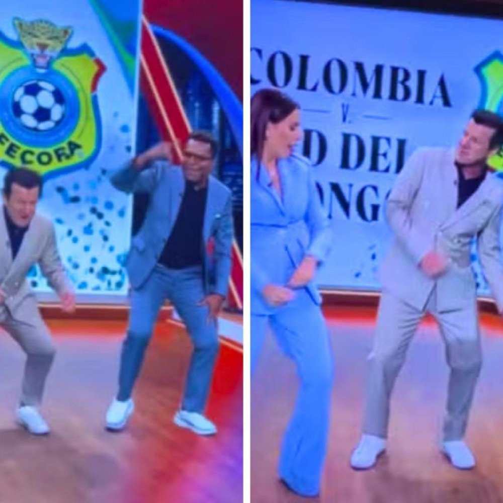 Dunga quebra protocolo e dança música de Shakira em transmissão da Copa