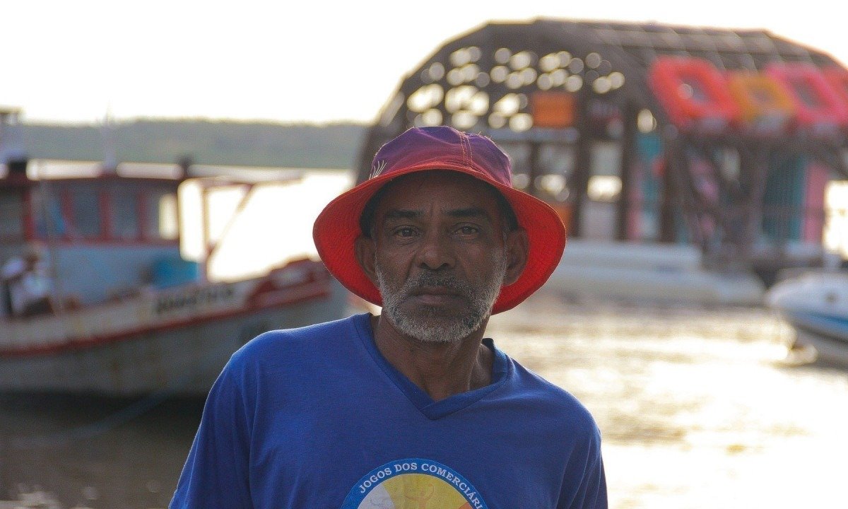 Um retrato de quem tem a lagoa como companheira diária e fonte de sustento-Quéren Hapuque/EM/D.A Press