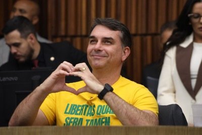 Senador disse que, em dia do jogo da Sele&ccedil;&atilde;o na Copa do Mundo, "nada nem ningu&eacute;m o aborrece" -  (crédito:  Marcos Vieira/EM/D.A.Press)