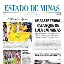 CONFIRA A CAPA DO ESTADO DE MINAS DO DIA 26/06/2025 - CAPA DO ESTADO DE MINAS