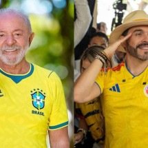 Vitória da extrema-direita na Colômbia leva Lula a defender cooperação - Ricardo Stuckert/PR e Carlos Parra Rios/Bloomberg