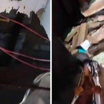 Rio de Janeiro: granada atinge casa em mais uma madrugada de violência - Reprodução / redes sociais