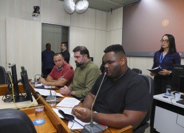 ntegrantes da Comissão Processante aprovaram por unanimidade o relatório que recomenda a cassação do mandato de Lucas Ganem; decisão final caberá ao plenário da Câmara de Belo Horizonte -  (crédito: Rafaella Ribeiro/CMBH)