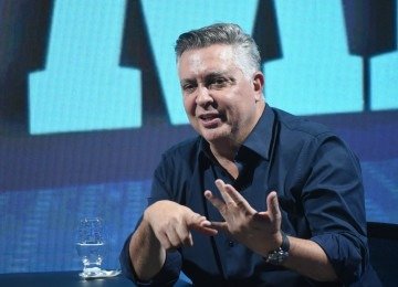 Na imagem, o prefeito de Belo Horizonte, Álvaro Damião (União Brasil), durante entrevista ao programa EM Minas em 6 de fevereiro de 2026 -  (crédito:  Gladyston Rodrigues/EM/DA. Press -  Arquivo)