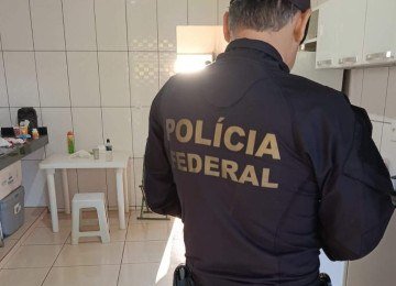 PF cumpriu mandado de busca e apreensão nesta quinta-feira (25/6) -  (crédito: PF/Divulgação)