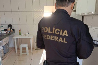 PF cumpriu mandado de busca e apreensão nesta quinta-feira (25/6) -  (crédito: PF/Divulgação)