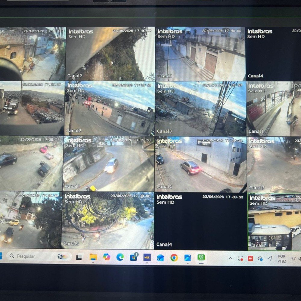 Big Brother do crime: PM descobre central que vigiava viaturas em BH