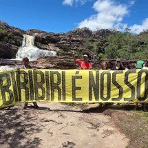 Passeata protesta contra privatização do Parque do Biribiri, em Diamantina - O Biribiri é nosso/Divulgação