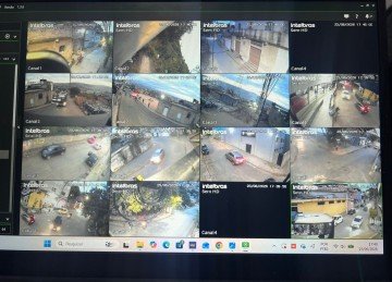 O sistema era utilizado para monitorar a entrada e saída de viaturas da Polícia Militar nos principais acessos às áreas dominadas pelo grupo criminoso -  (crédito: PMMG/Reprodução)