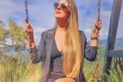 Priscilla Azevedo Mundim foi morta pelo namorado, Rodrigo Caldas no bairro Padre Eustáquio. Ele era policial penal -  (crédito: Redes Sociais/Reprodução)