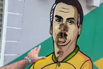 Vandalismo ocorreu em duas datas: 13 e 20 de junho, segundo vereador -  (crédito: Instagram/Reprodução)