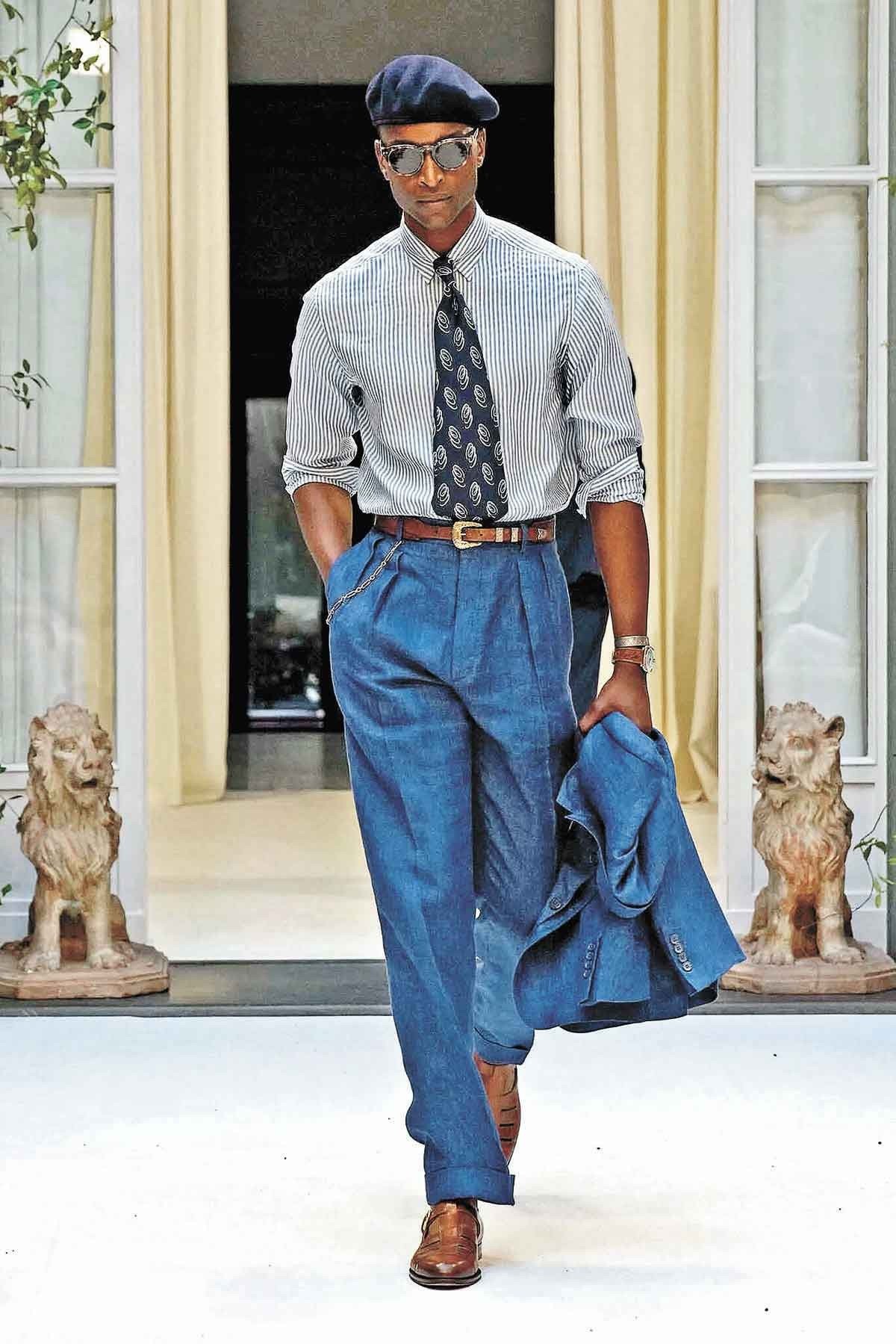 Polo Ralph Lauren encerra o desfile com uma vis&atilde;o de nova gera&ccedil;&atilde;o do estilo prep americano