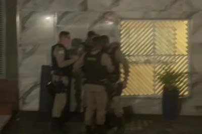 Os militares foram acionados por volta das 17h40 e compareceram ao local -  (crédito: Reprodu&ccedil;&atilde;o)