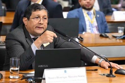 Polícia Federal afirma que o diretor-geral da ANM, Mauro Sousa, manteve relação próxima com representantes de empresa investigada -  (crédito: Edilson Rodrigues/Agência Senado)