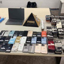 BH: operação apreende mais de 500 celulares em shopping popular - PMMG