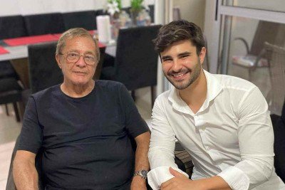 Igor Rousseff e seu neto, o vereador Pedro Rousseff -  (crédito: Reprodu&ccedil;&atilde;o)