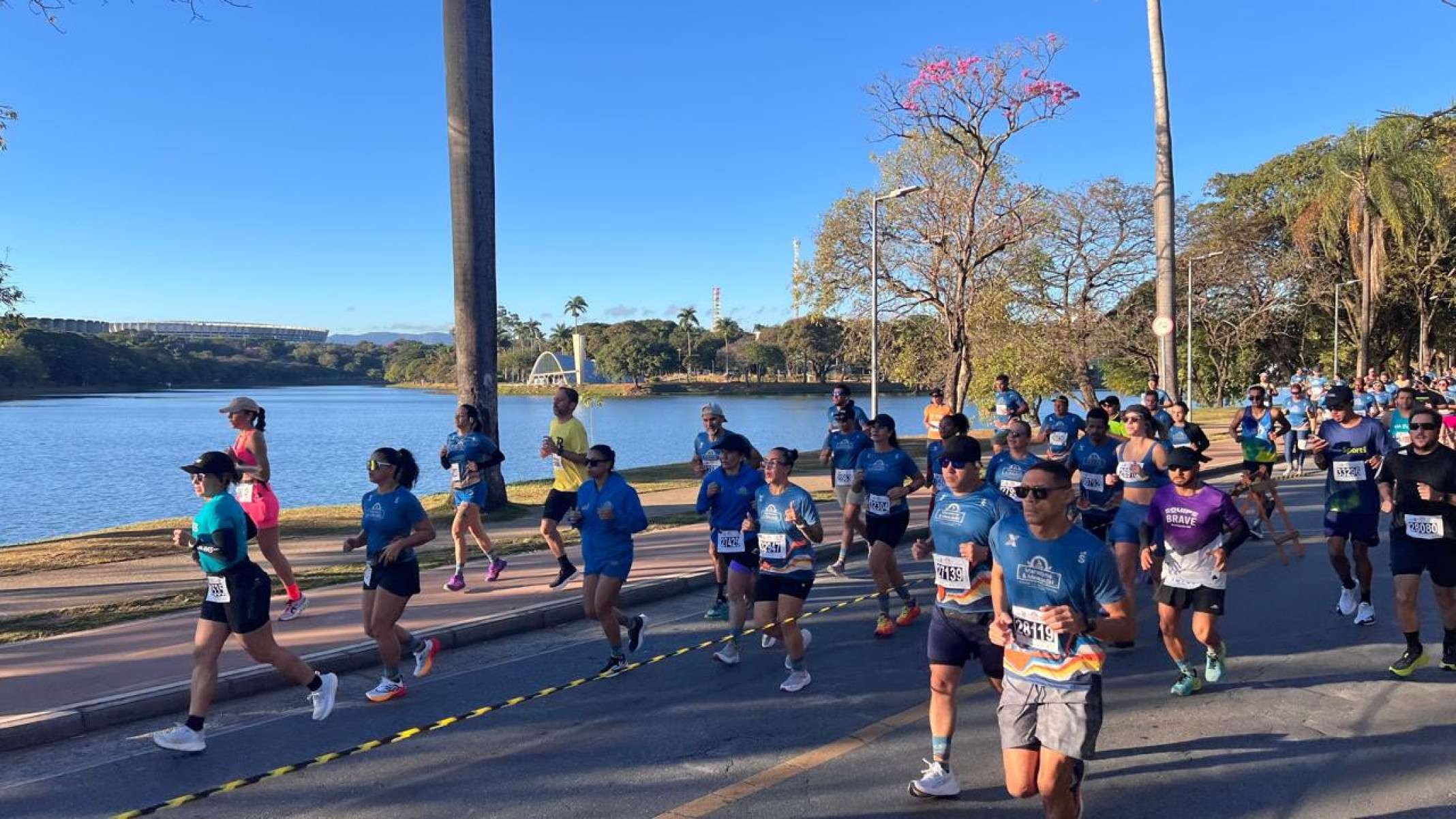 O percurso da prova foi desenhado para unir velocidade, baixo n&iacute;vel de altimetria e apelo tur&iacute;stico. O trajeto percorreu toda a Lagoa da Pampulha, um dos principais cart&otilde;es-postais da capital
