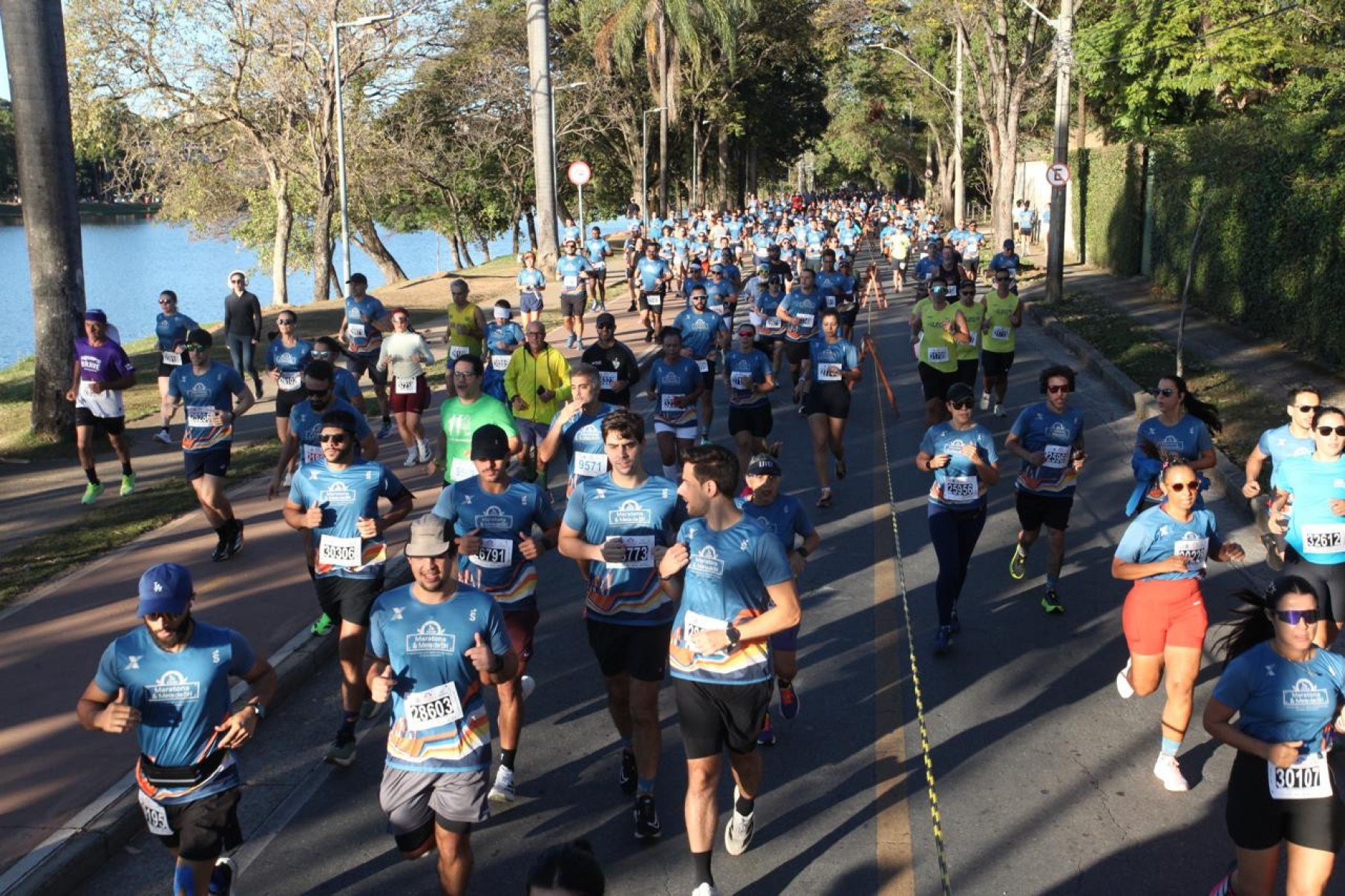 O percurso da prova foi desenhado para unir velocidade, baixo n&iacute;vel de altimetria e apelo tur&iacute;stico. O trajeto percorreu toda a Lagoa da Pampulha, um dos principais cart&otilde;es-postais da capital