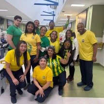 Pacientes renais torcem pro Brasil enquanto fazem tratamento - DINO