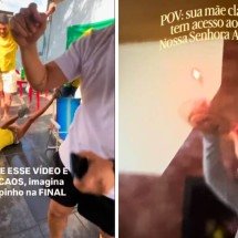 Vídeo: torcida perde o controle e comemoração brasileira viraliza nas redes - Redes sociais
