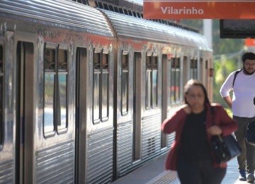 Esta&ccedil;&atilde;o Vilarinho - Metr&ocirc; BH -  (crédito:  Leandro Couri/EM/D.A.Press)