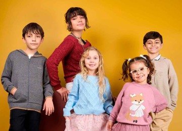 Na Feira de Malhas e Tricô do Sul de Minas, há roupas de inverno para toda a família
 -  (crédito: Site/Reprodução)