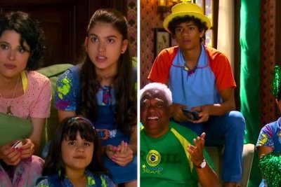 Cena de 'Chiquititas', de 2014, mostrou vitória brasileira sobre o Japão -  (crédito: Reprodução)
