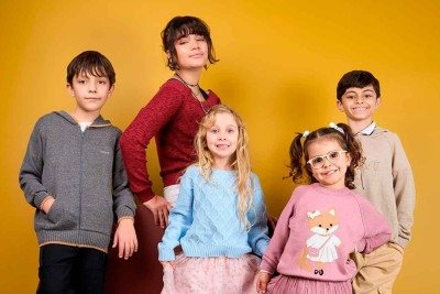 Na Feira de Malhas e Tricô do Sul de Minas, há roupas de inverno para toda a família
 -  (crédito: Site/Reprodução)