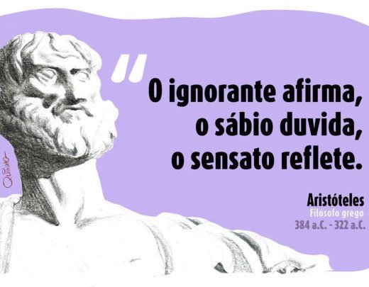 Aristóteles -  (crédito: Quinho)