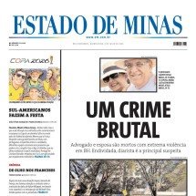 CONFIRA A CAPA DO ESTADO DE MINAS DO DIA 02/07/2026 - CAPA DO ESTADO DE MINAS