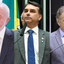 Lula, Flávio ou Aécio? Veja quem lidera rejeição, segundo a Atlas/Bloomberg - Marina Ramos/Camara dos Deputados/Andressa Anholete/Agência Senado/Kayo Magalhães/Câmara dos Deputados