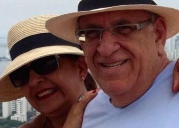 O advogado Cláudio Atala Inácio, de 75 anos, e a esposa, Maria Clotilde Moreira Maciel Atala Inácio, de 76 -  (crédito: Redes Sociais/Reprodução)