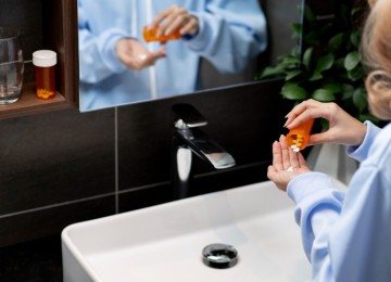 A umidade favorece processos de hidrólise e alterações físicas dos comprimidos, podendo comprometer sua estabilidade microbiológica -  (crédito: FreePik/Magnific)