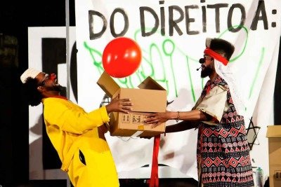 'T&aacute; no Estatuto!' usa a arte da palha&ccedil;aria para aproximar o cidad&atilde;o das leis que protegem os menores de idade
 -  (crédito: Carol Reis/Divulga&ccedil;&atilde;o)