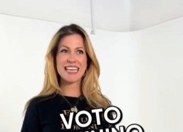 Influenciadora de extrema direita defende fim do voto feminino -  (crédito: Reprodução/Redes Sociais)