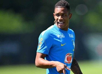 Danilo Santos é uma das opções do técnico Carlo Ancelotti para o jogo deste domingo do Brasil contra a Noruega, pelas oitavas de final da Copa do Mundo -  (crédito: MAURO PIMENTEL / AFP)