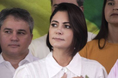 Valdemar Costa Neto quer convencer Michelle Bolsonaro (PL Mulher) a concorrer ao Senado
 -  (crédito: Foto: Divulga&ccedil;&atilde;o/PL Mulher)