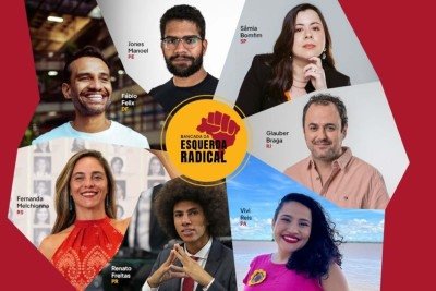 Grupo conta com políticos consagrados e nomes em ascensão na esquerda -  (crédito: Reprodução)