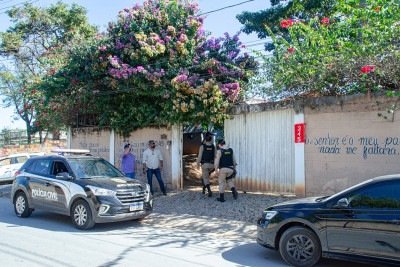 A comunidade terapêutica Morada do Altíssimo, em Betim, na Região Metropolitana  -  (crédito: Alex Lanza/MPMG)