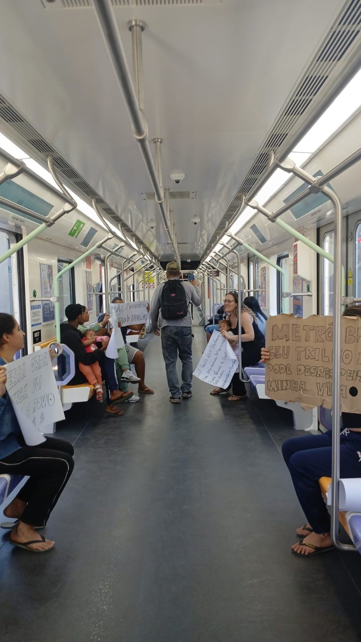 &Aacute;rea interna do metr&ocirc; de BH