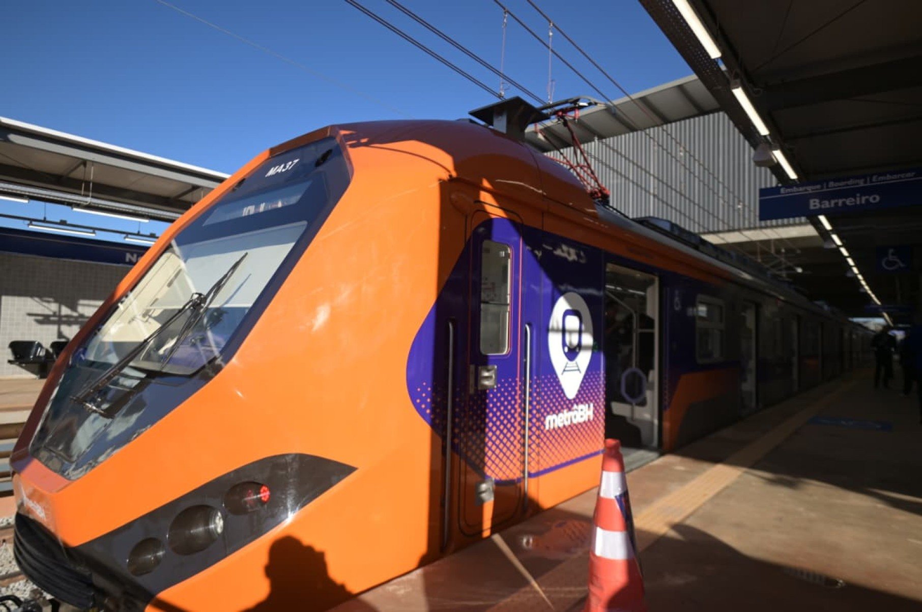 Imagens do novo metr&ocirc; 