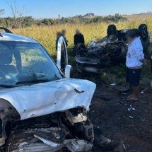 Colisão frontal deixa 11 feridos na MG-050, no Sul de Minas - Reprodução/CBMMG