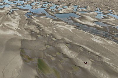  Norte do Brasil sofreu com o impacto do El Niño em 2024, causando seca nos principais mananciais, como o Rio Solimões, afluente do Rio Amazonas -  (crédito: MICHAEL DANTAS/AFP)