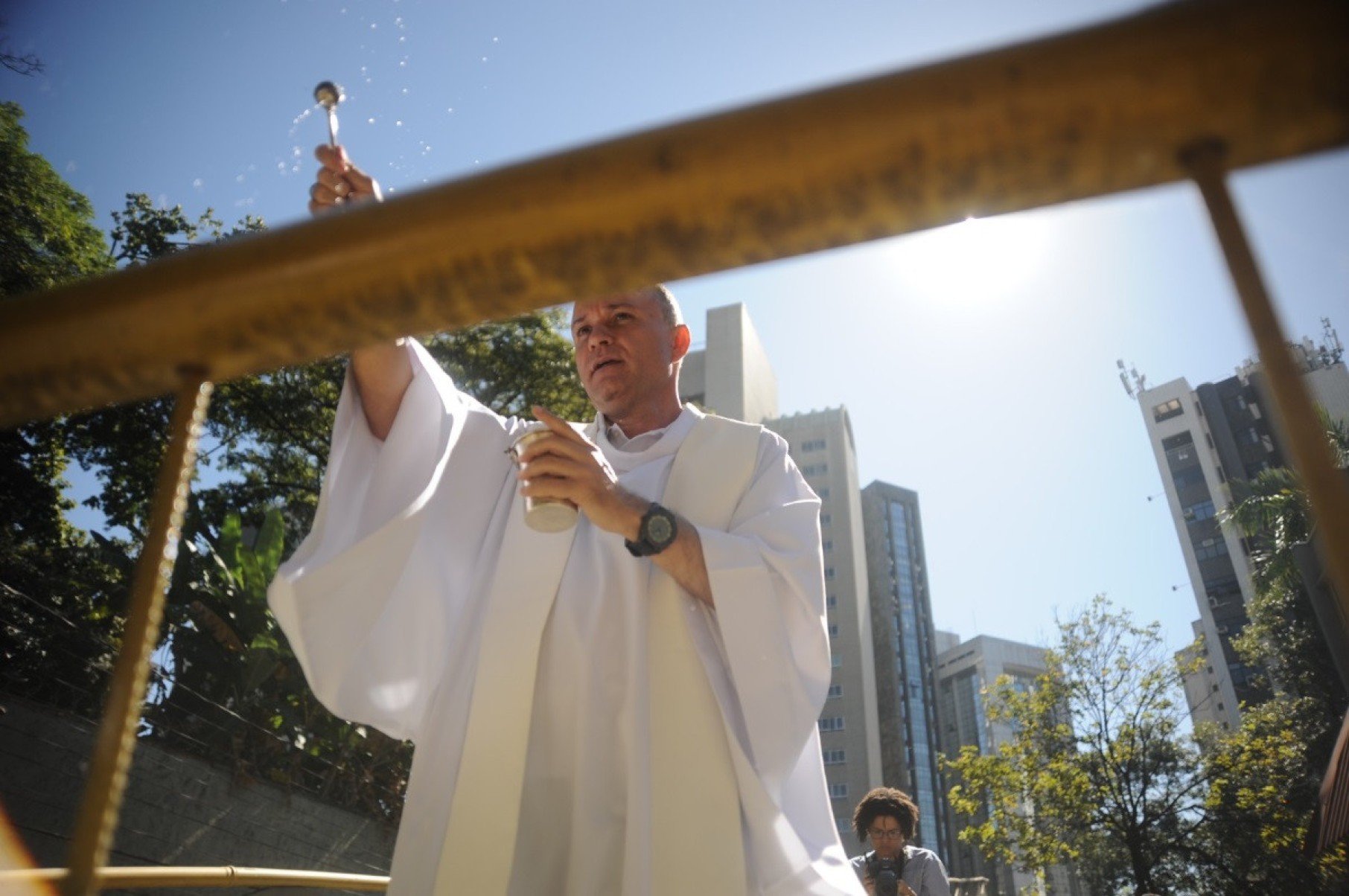 Padre Andr&eacute; Araujo disse que o jovem construiu v&iacute;nculos que permanecem vivos na mem&oacute;ria da comunidade