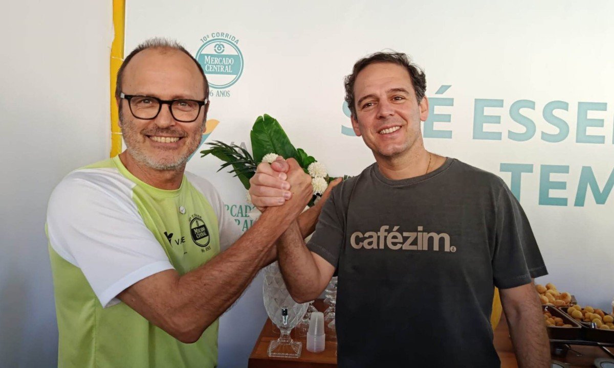 Vale &eacute; a nova patrocinadora do Mercado Central | Na foto: o diretor presidente do Mercado Central, Geraldo Campos (esquerda) e o vice-presidente t&eacute;cnico da Vale, Rafael Bittar (na direita)