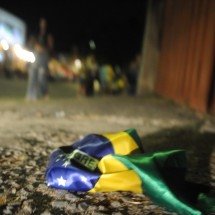 Eliminação da Seleção frustra torcida em Belo Horizonte - Alexandre Guzanshe/ EM/D.A.Press