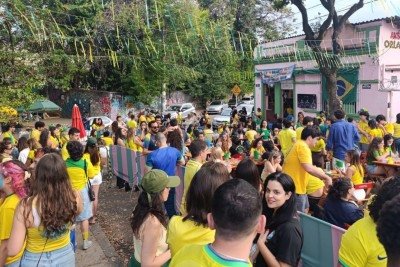 Tradição de reunir torcedores no bar começou na década de 1990 -  (crédito: Alexandre Guzanshe/EM/D.A.Press)