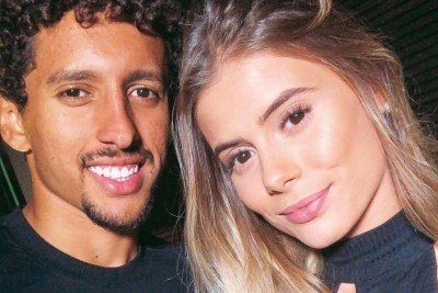Carol Cabrino, mulher de Marquinhos, relatou momentos de tensão durante uma tempestade em Nova Jersey, nos Estados Unidos -  (crédito: Reprodução/ Instagram)