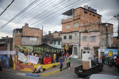 A construção também foi feita pelos próprios moradores -  (crédito:  Alexandre Guzanshe/EM/D.A.Press)