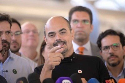 O governador Mateus Simões, que vai disputar reeleição, ainda não definiu o vice em sua chapa -  (crédito: LEANDRO COURI/EM/D.A PRESS)